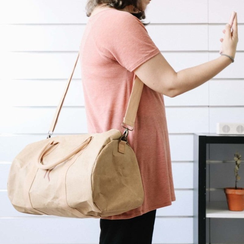 Sportsbag KSIX WeekendBag Eco-friendly kraftpapir Brun