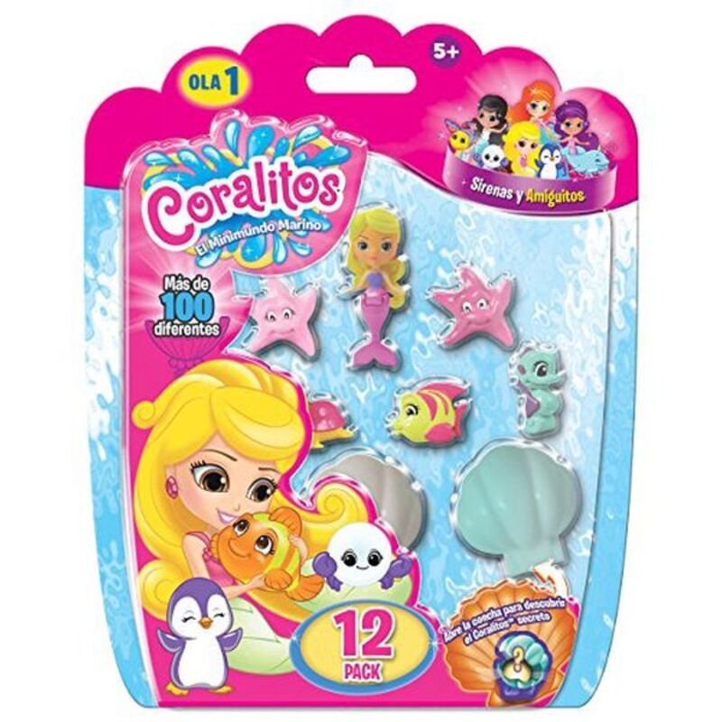 Sett med Badetiddyr Bizak 63157597 (12 pcs)