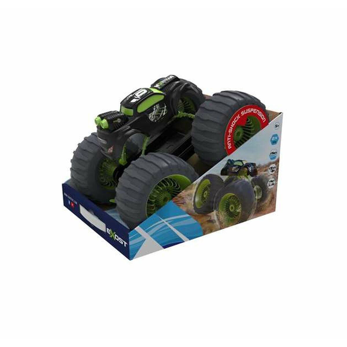 Fjernstyrt Bil Bizak Exost Aquatic Storm Rhino Wave Alt terreng