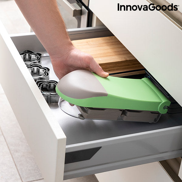 7-i-1 grønnsaksskjærer, rivjern og mandolin med oppskrifter og tilbehør Choppie Expert InnovaGoods