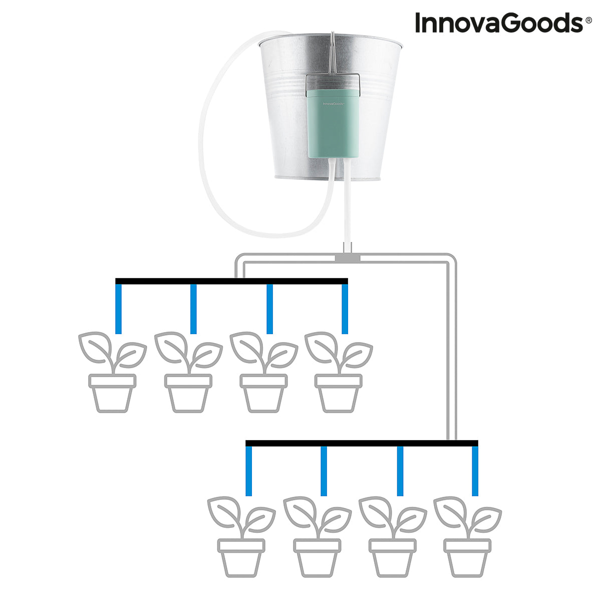 Automatisk drypp vanningssystem for plantepotter Regott InnovaGoods