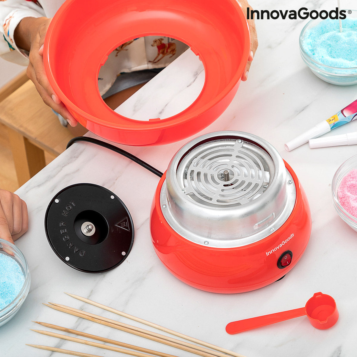 Candy Floss Maskin Cantty InnovaGoods