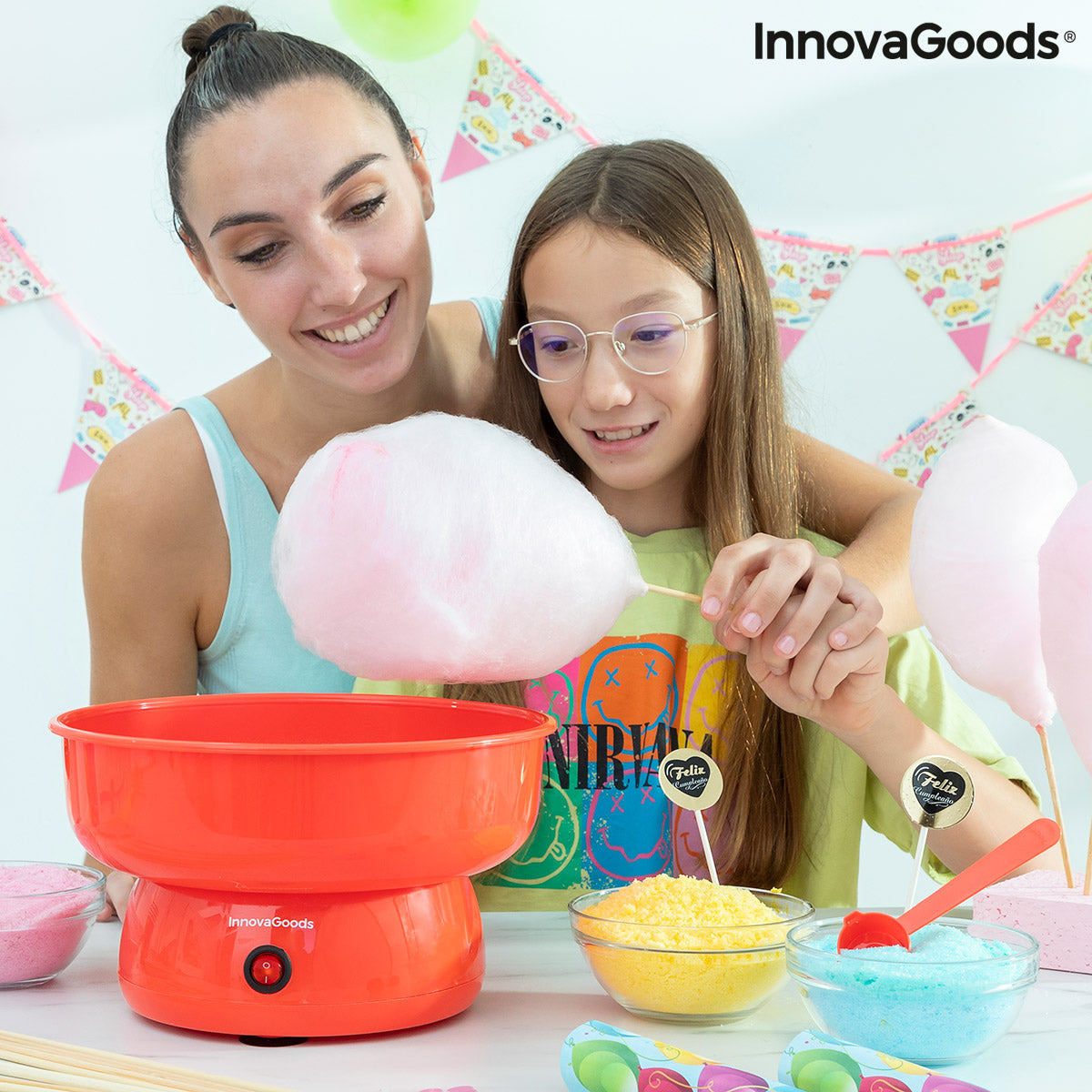 Candy Floss Maskin Cantty InnovaGoods