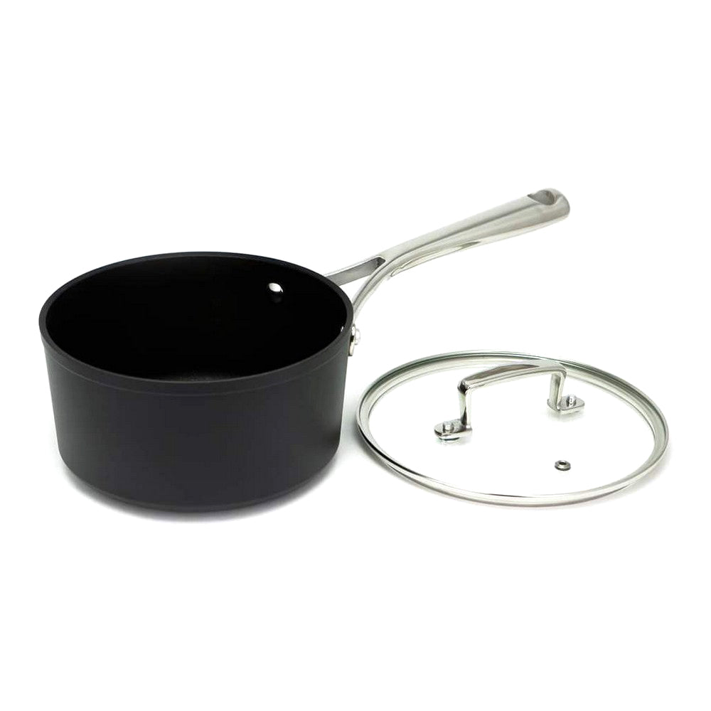 Gryte med Lokk Amercook Svart Terrakotta Stekeovn Rustfritt stål Aluminium (Ø 18 cm)