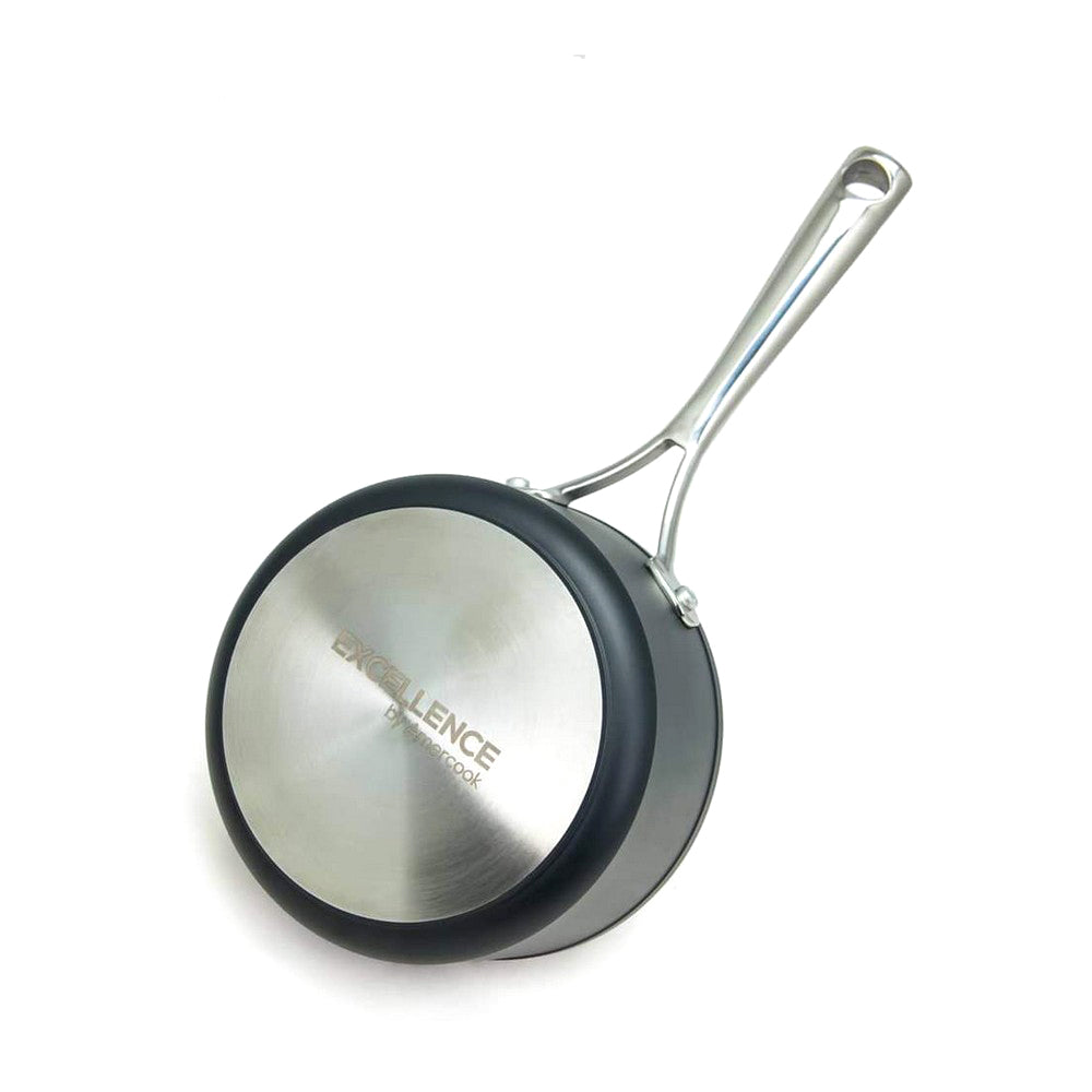 Gryte med Lokk Amercook Svart Terrakotta Stekeovn Rustfritt stål Aluminium (Ø 18 cm)