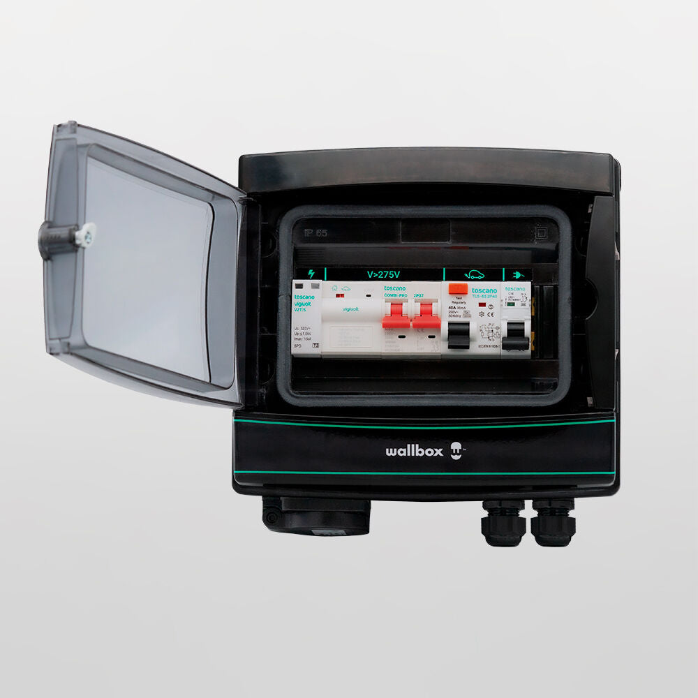 Beskyttelse mot bølger Wallbox Fuse Box Pro A+ MCB Curva