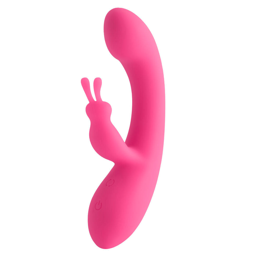 Rabbit Vibrator Rosa S Pleasures Rosa (18,7 x 3,5 cm)