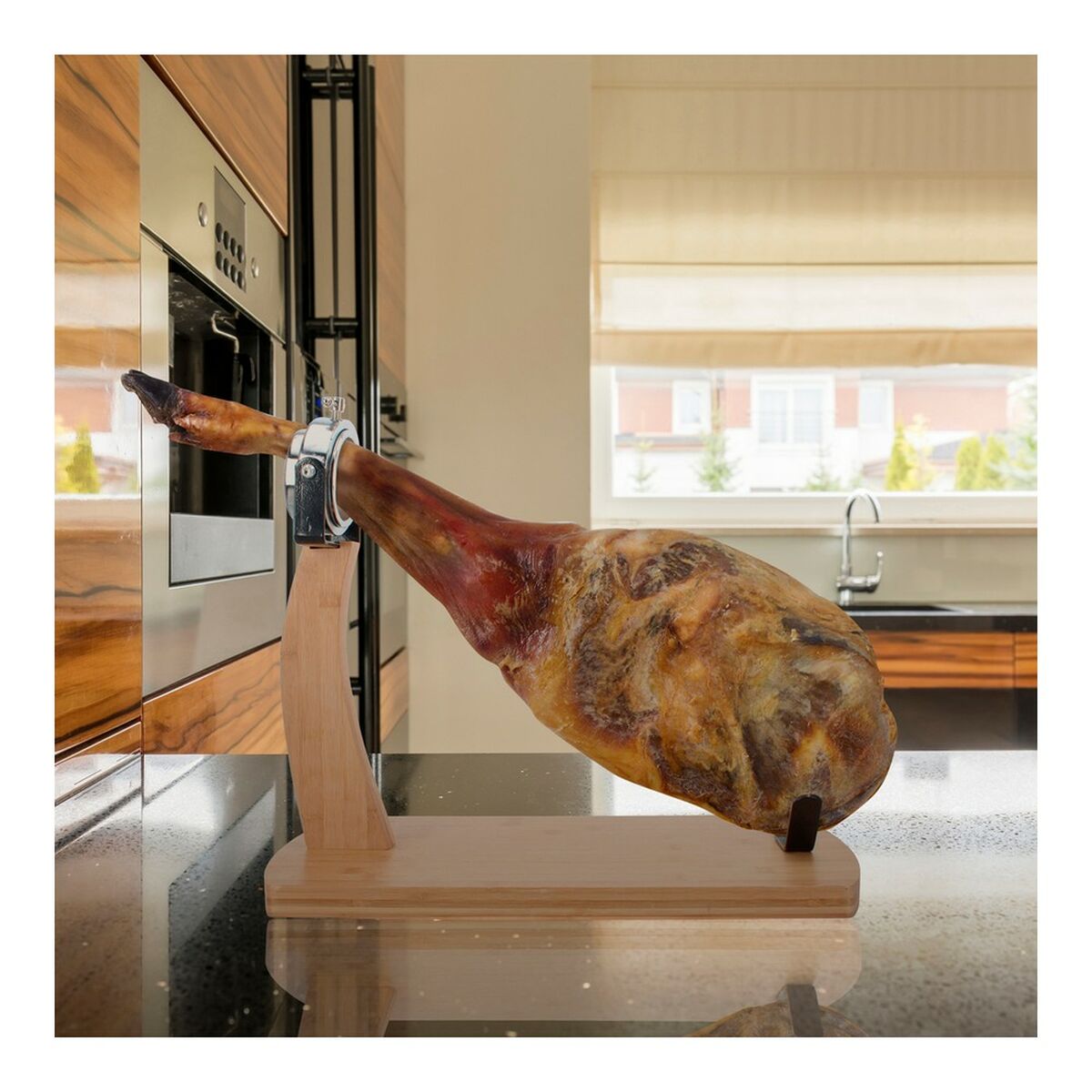 Skinkestativ av Tre (25 x 48 x 40 cm)