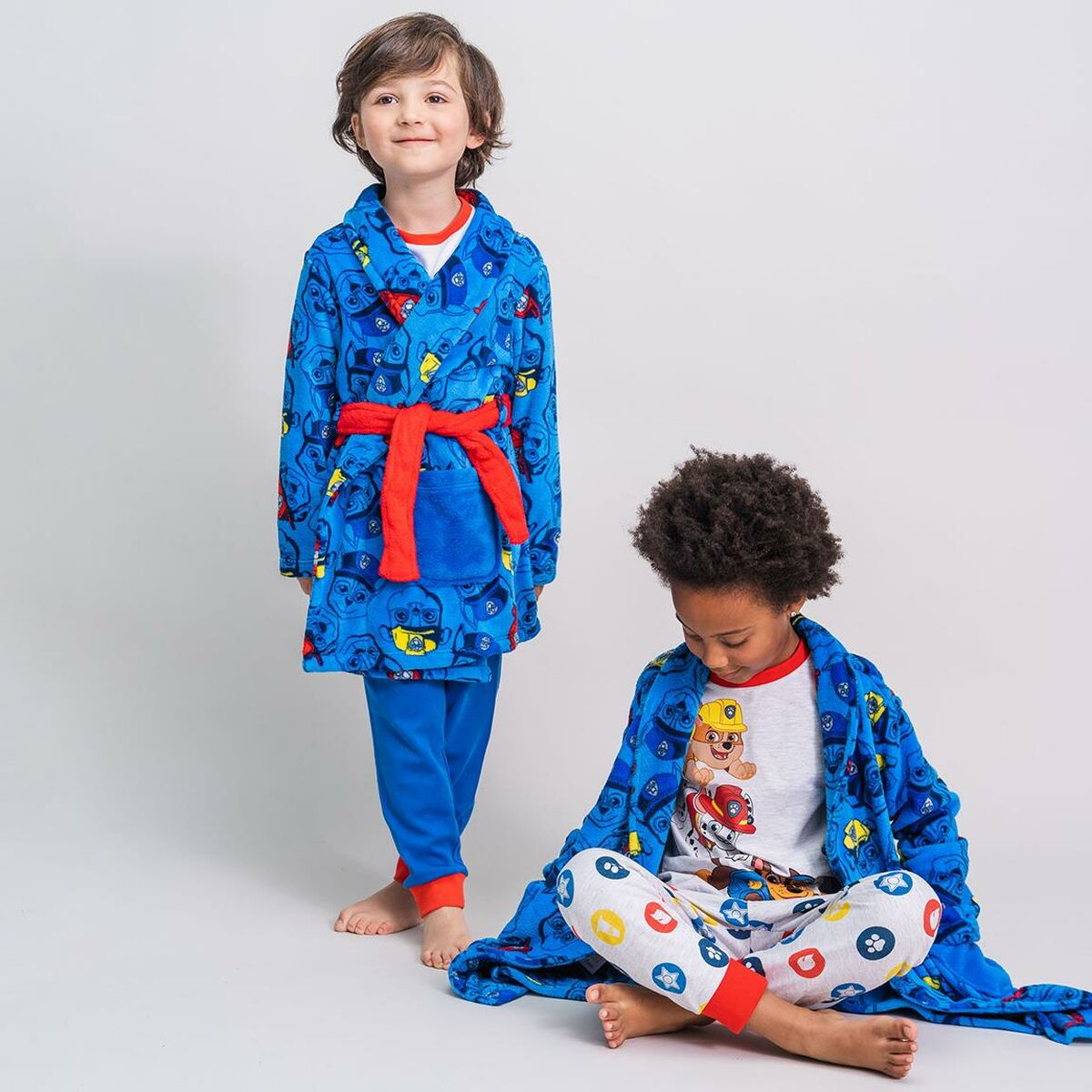 Morgenkåpe for barn The Paw Patrol Blå