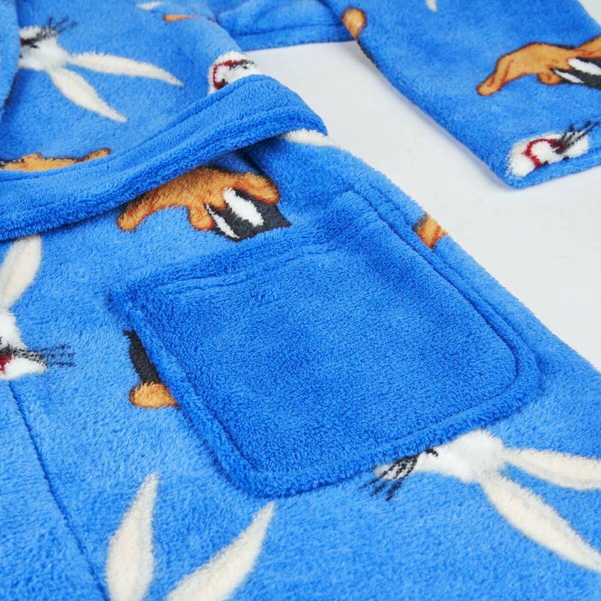 Morgenkåpe for barn Looney Tunes Blå
