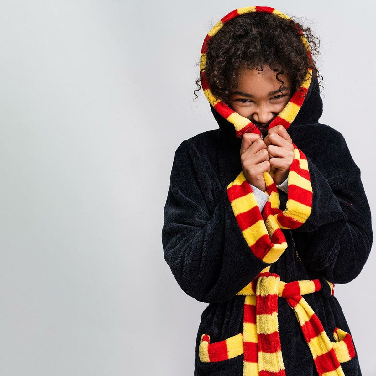 Morgenkåpe for barn Harry Potter Svart