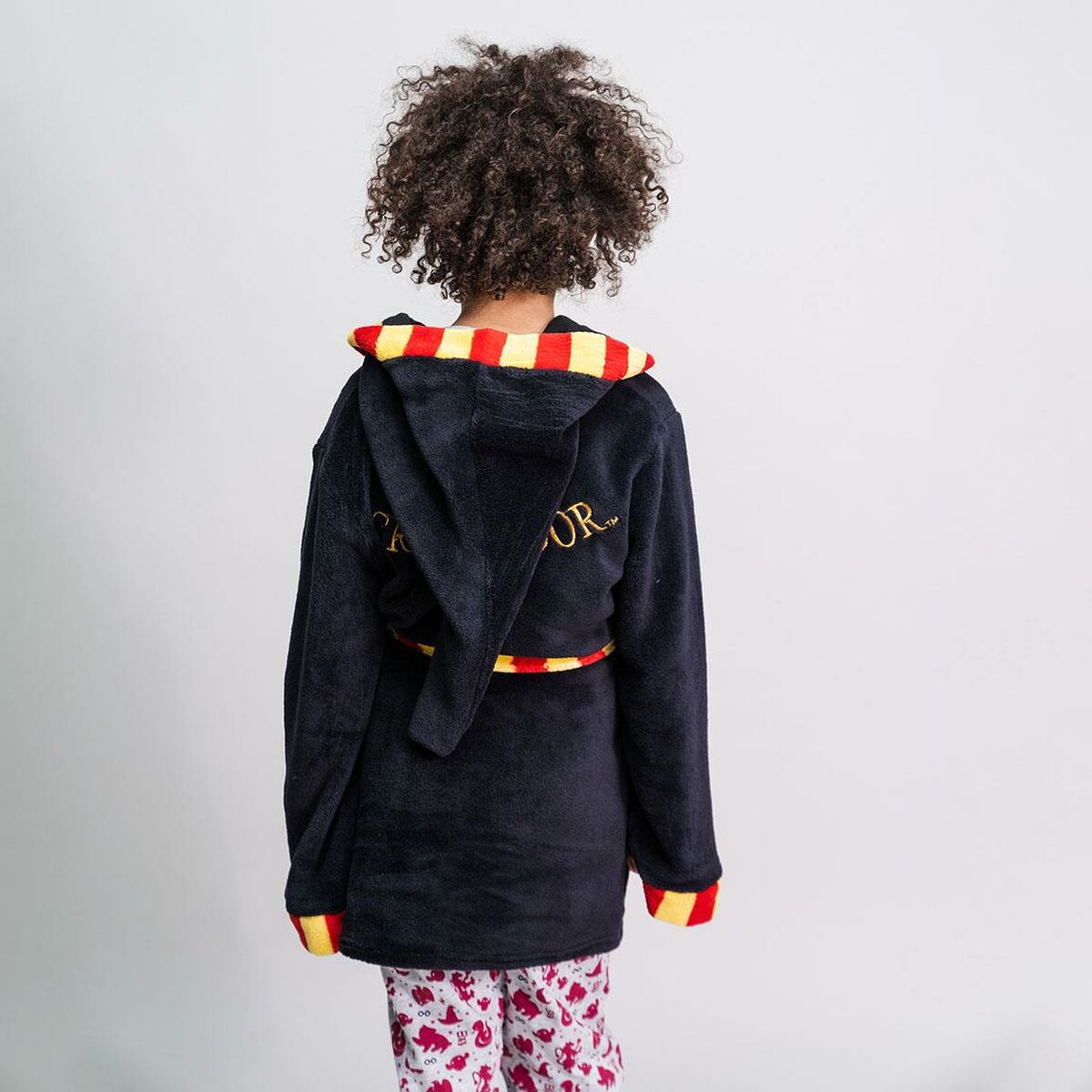 Morgenkåpe for barn Harry Potter Svart