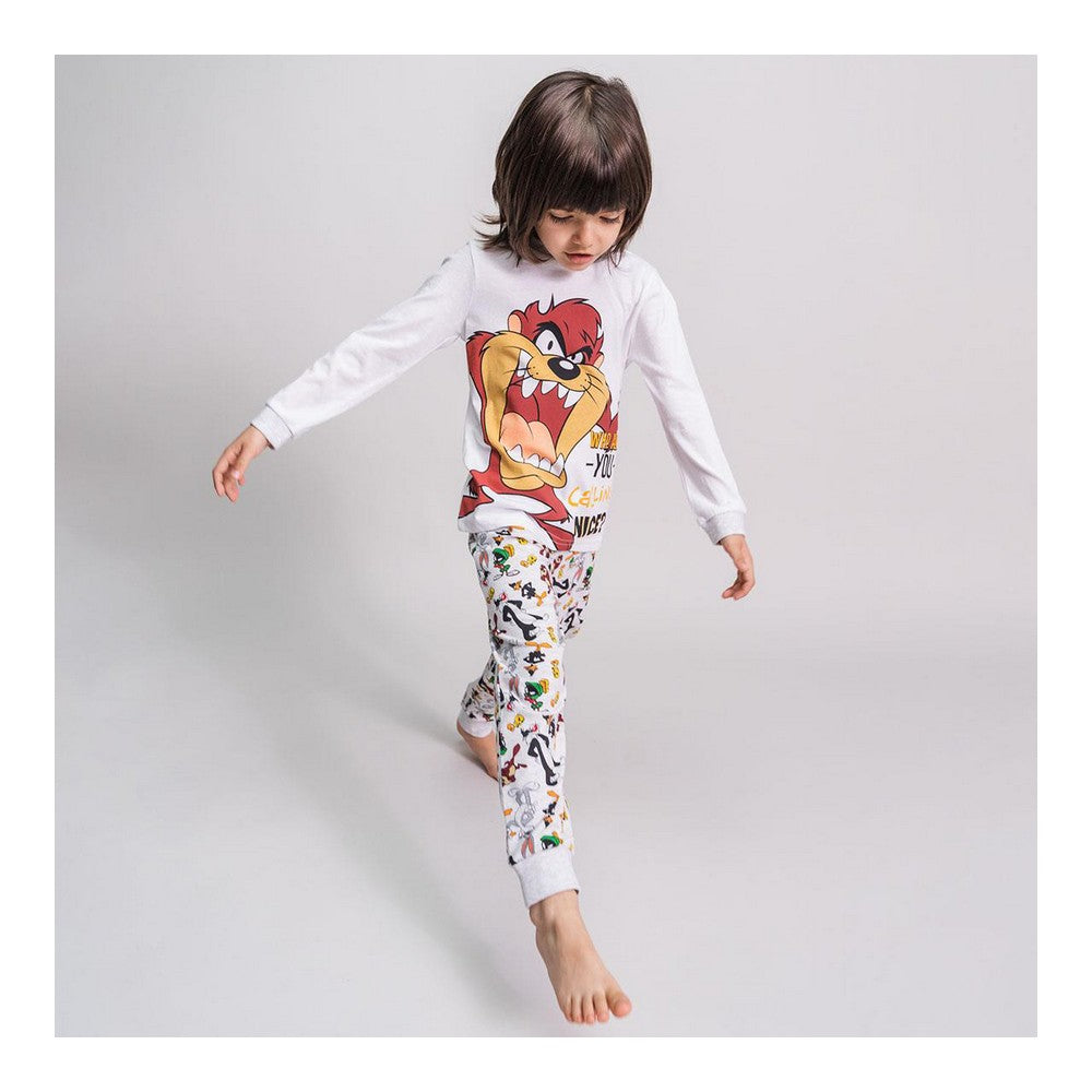 Nattdress Barne Looney Tunes Grå