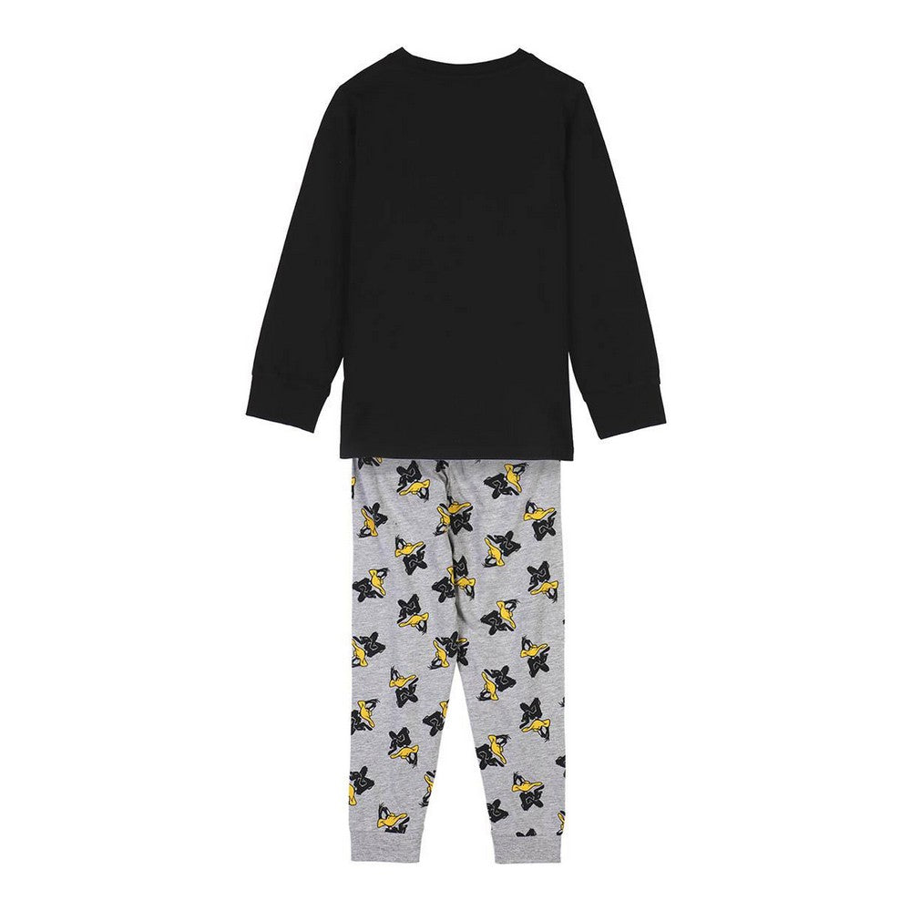 Nattdress Barne Looney Tunes Svart