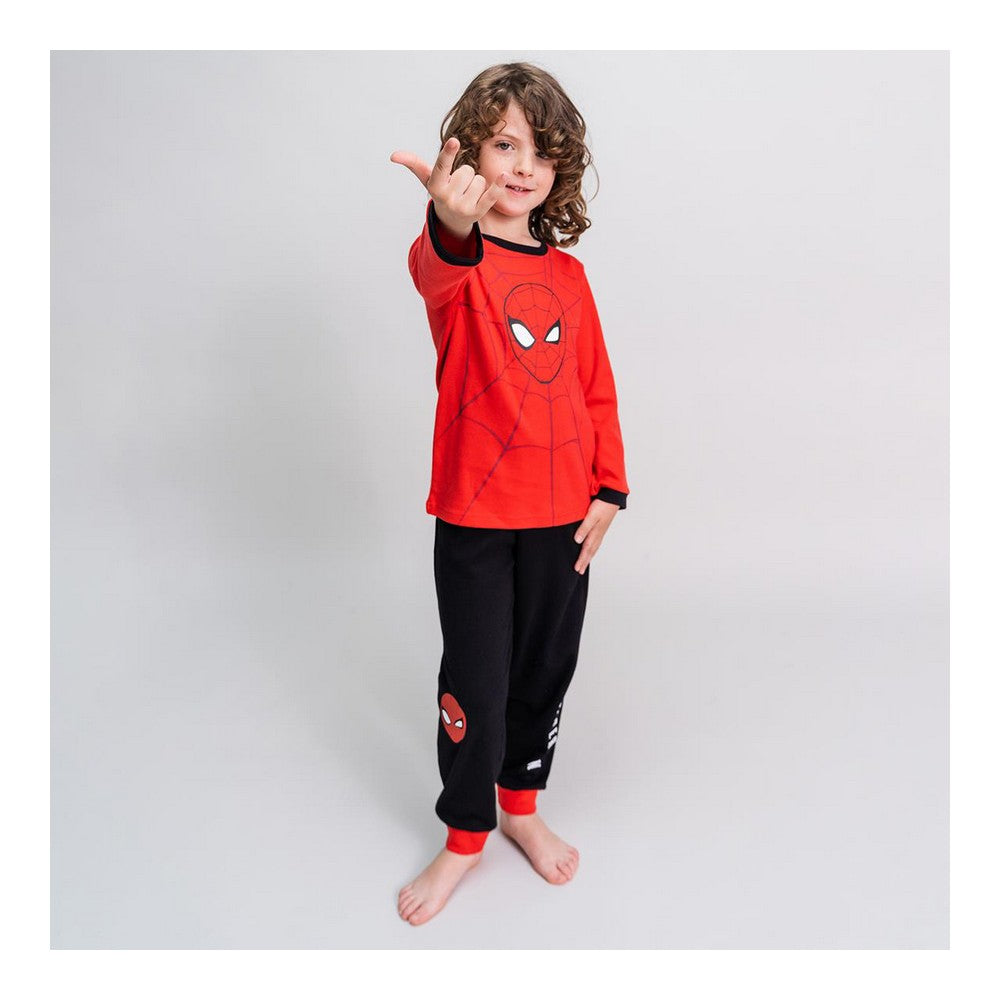 Nattdress Barne Spiderman Rød