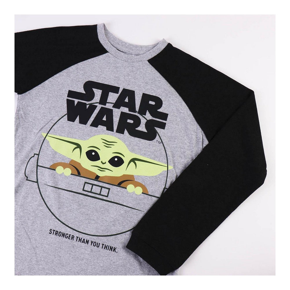Nattdress Barne The Mandalorian Grå