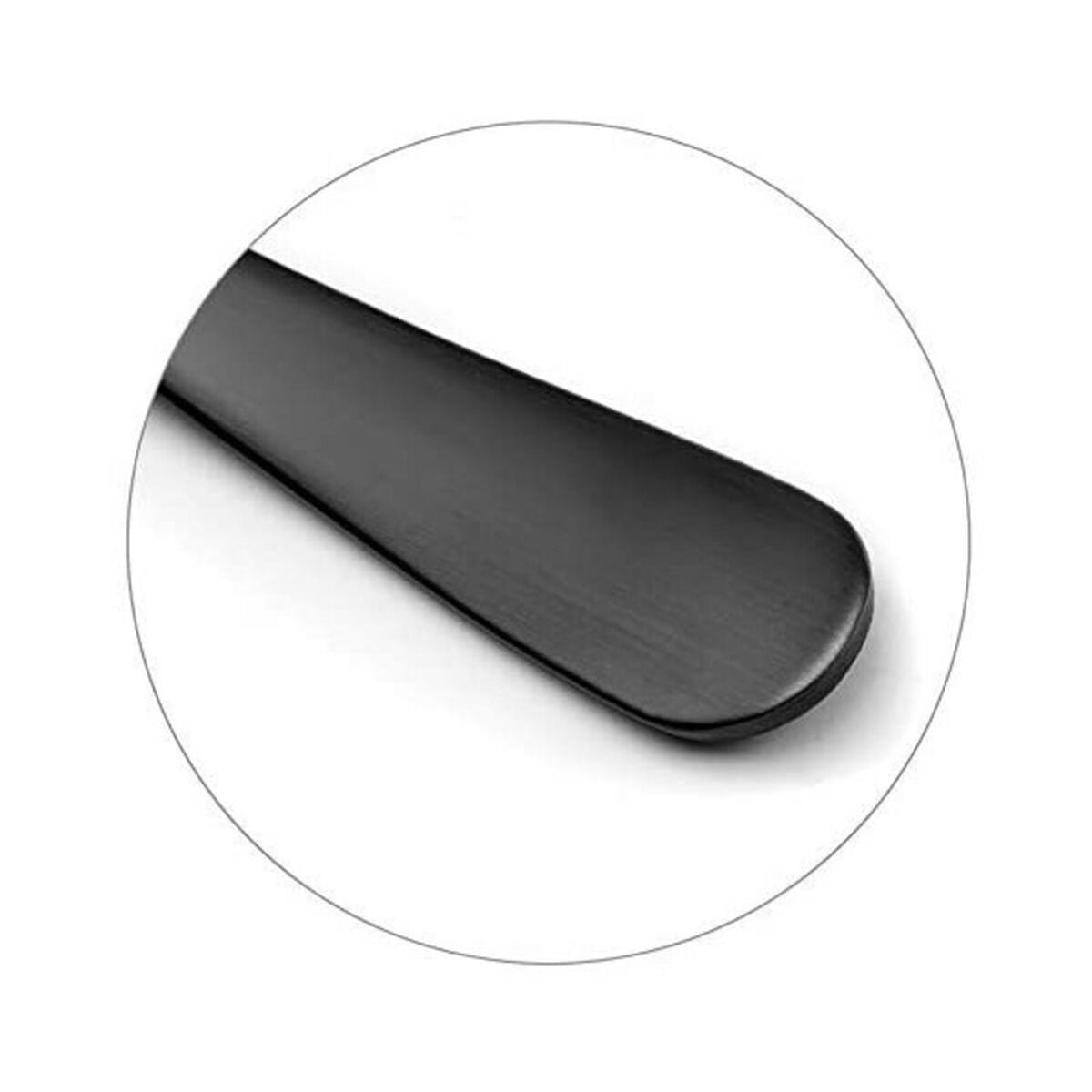 Dessertskje Amefa Austin Svart 18,5 cm 18,5 cm - 2,5 mm 12 enheter