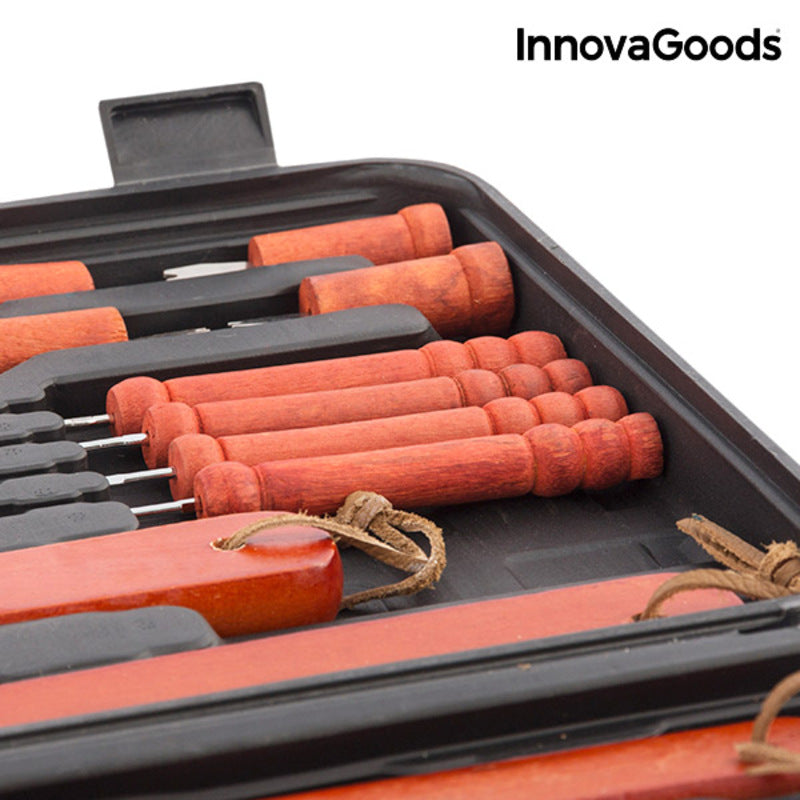 Grillkoffert Barbecase InnovaGoods 18 Deler