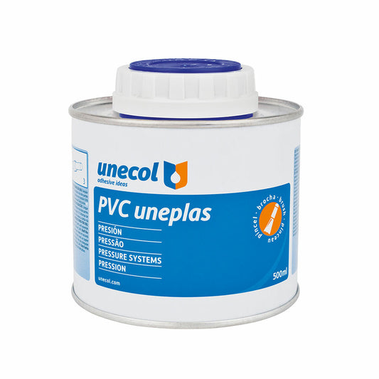 Adhesive for PVC pipe Unecol Uneplas A2041 Malebørste 500 ml