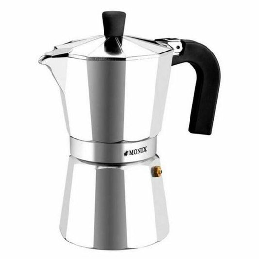 Italian Kaffekanne Monix Braisogona_M620012 Sølv Aluminium 12 Kupit