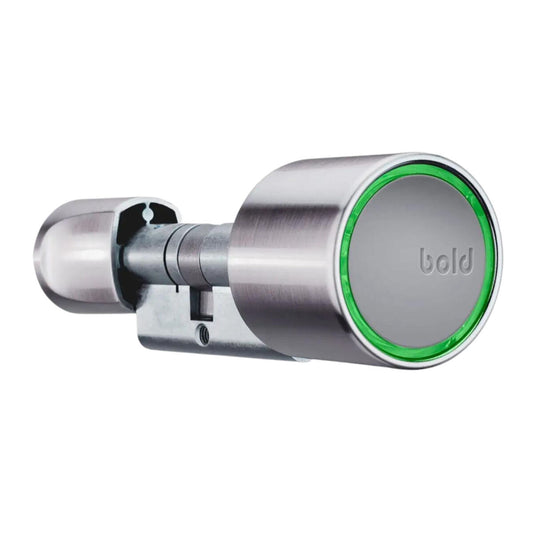 smart lås Bold SX-35 Sølv Rustfritt stål Med nøkkel (4 enheter)
