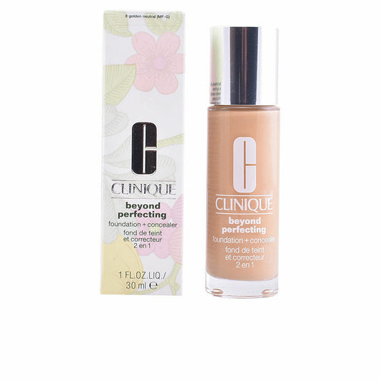 Flytende Sminke-base Clinique Beyond Perfecting 8-golden neutral 2-i-1