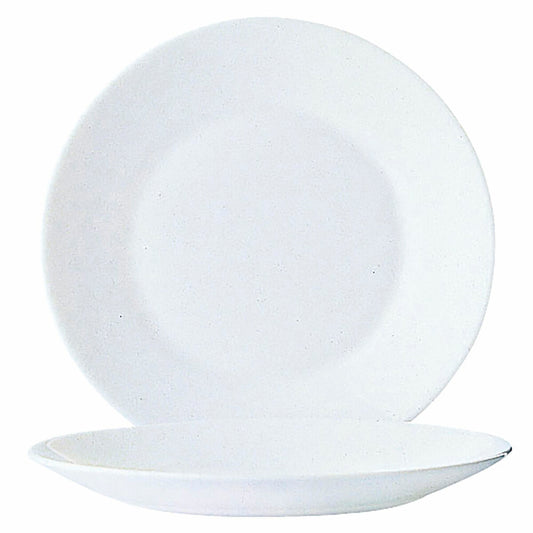 Dessertskål Arcoroc Restaurant 6 enheter Hvit Glass (Ø 19,5 cm)