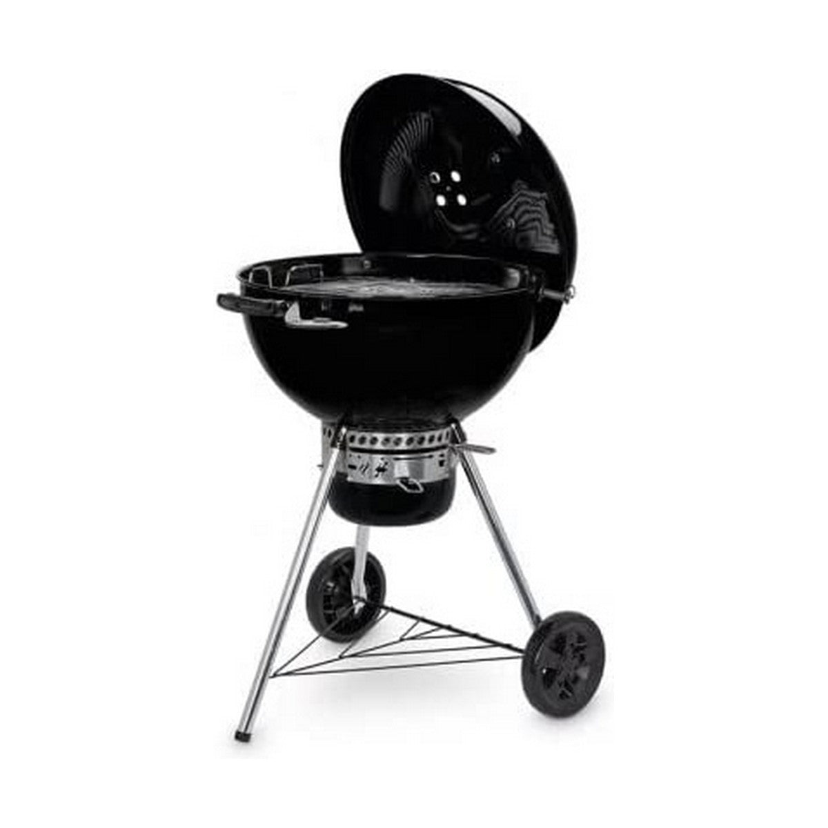 Kullgrill med Lokk og, Hjul Weber Master Touch (65 x 72 x 107 cm)