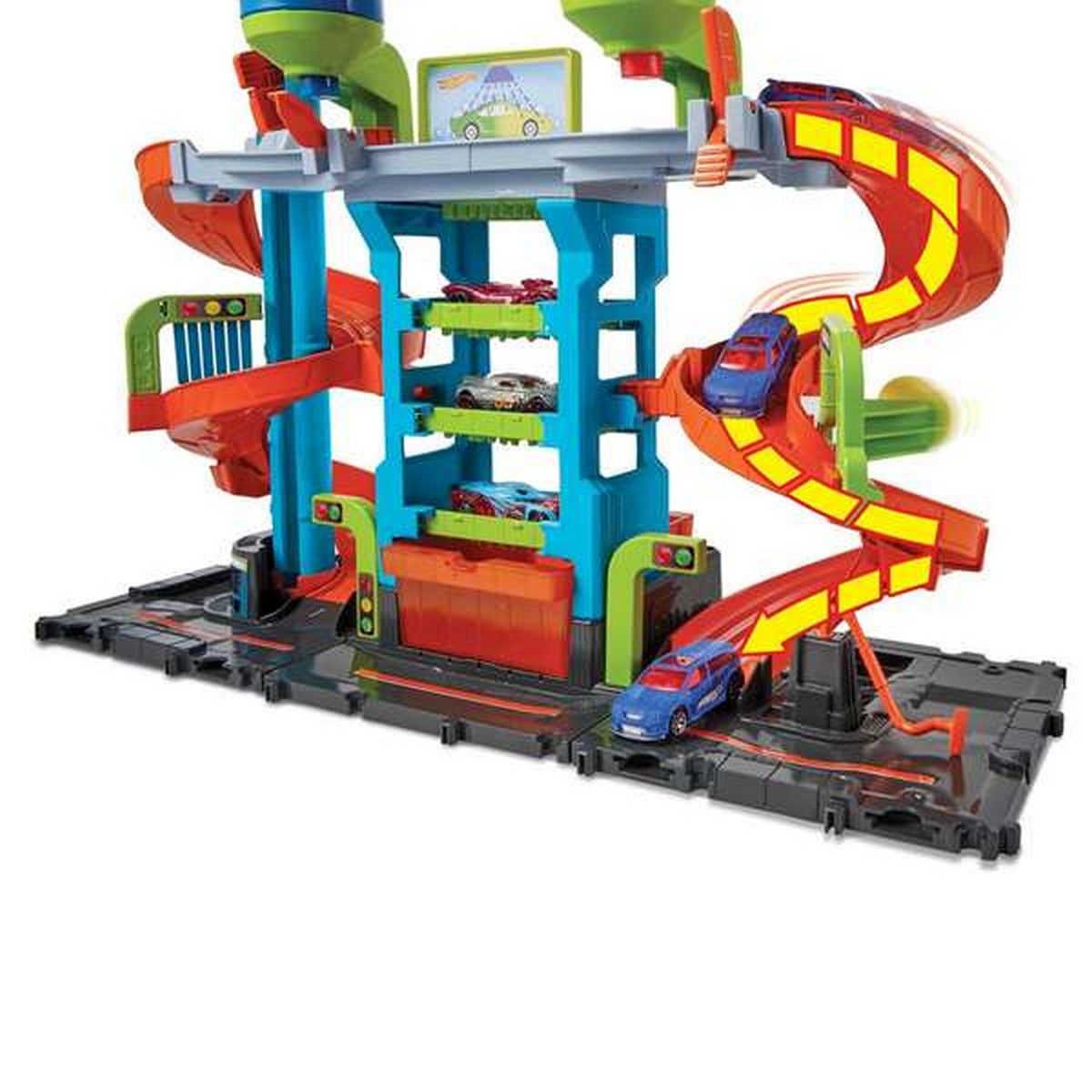 Aktivitetssenter Hot Wheels Mega Tower Carwash 41,55 x 51,77 cm