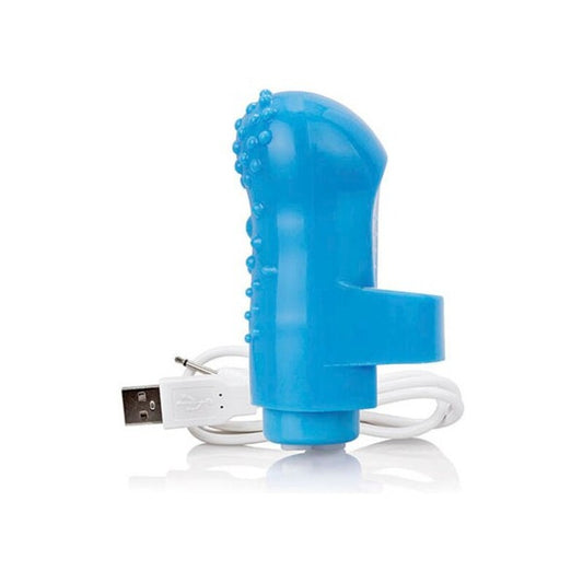Ladet FingO Finger Vibe Blå The Screaming O Charged