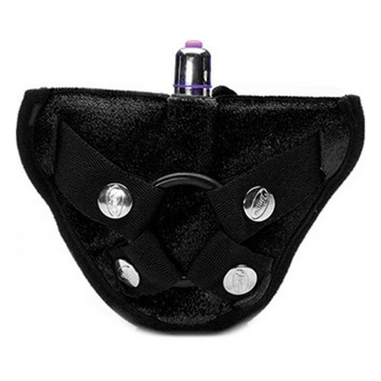 Strap-On Vibrator Tantus Svart (3 pcs)
