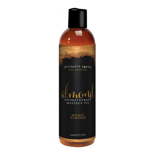 Massasjeolje Mandel 240 ml Intimate Earth Søt (240 ml)
