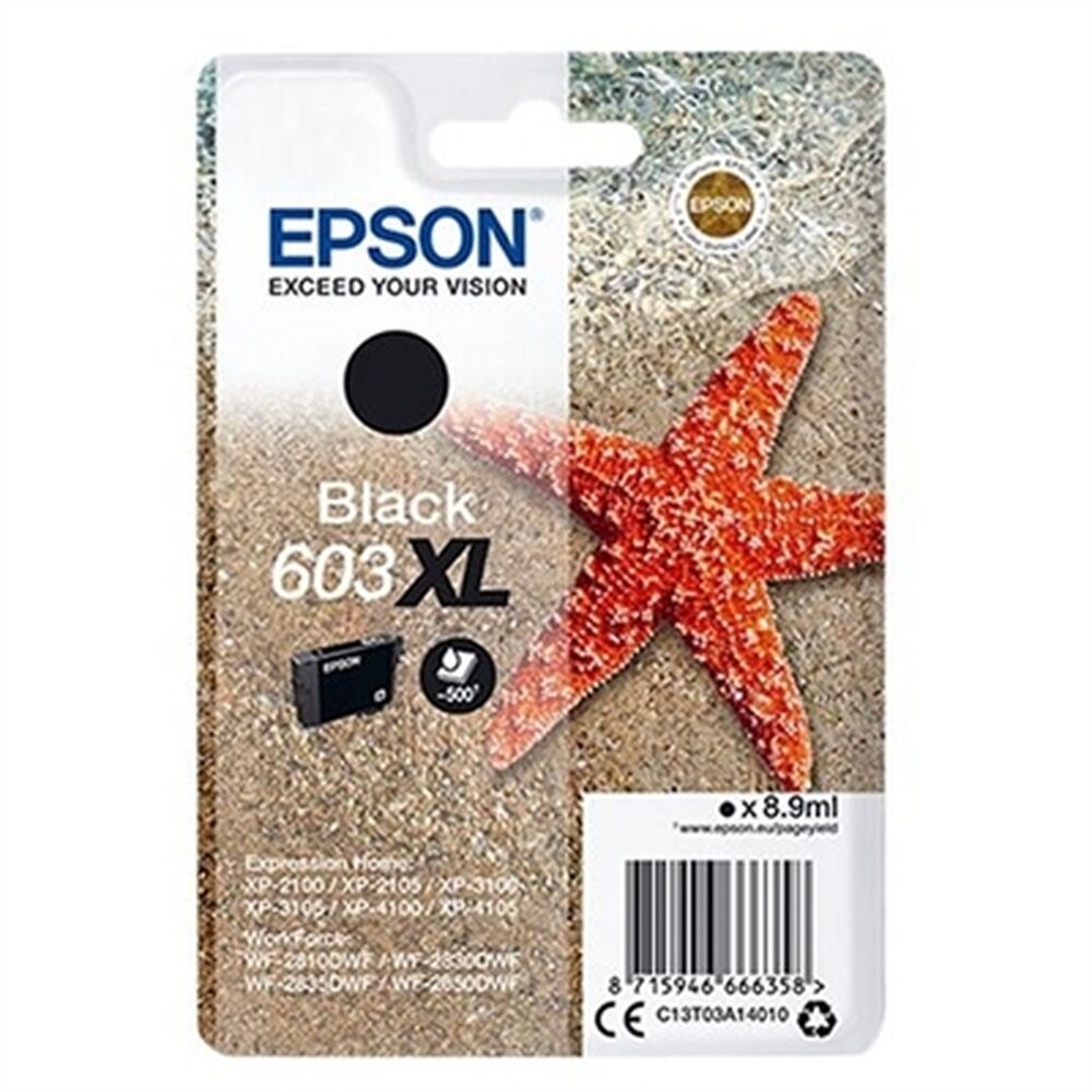 Originale Blekkpatroner Epson 603XL Svart
