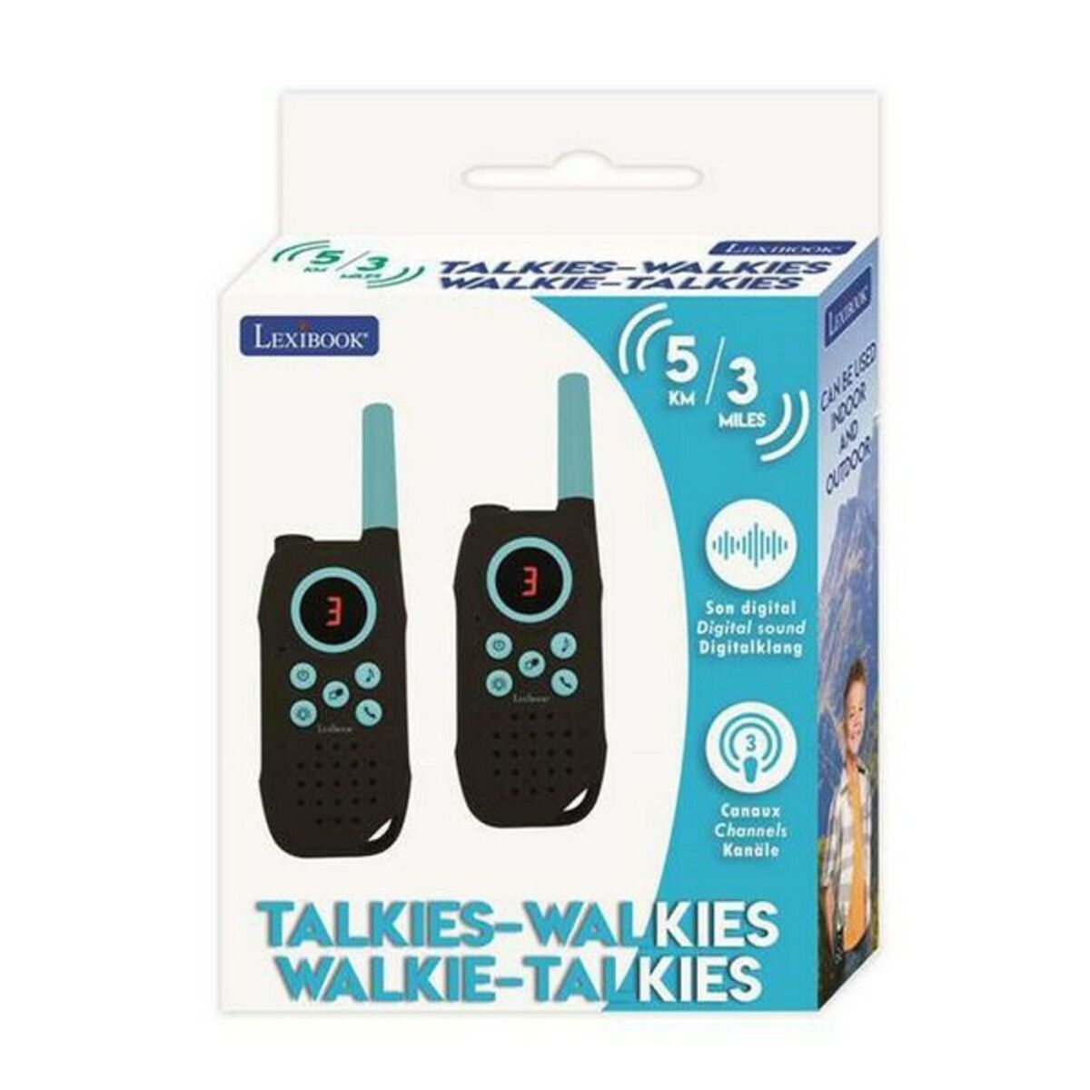 Walkietalkie Lexibook (2 pcs) (5 Km)