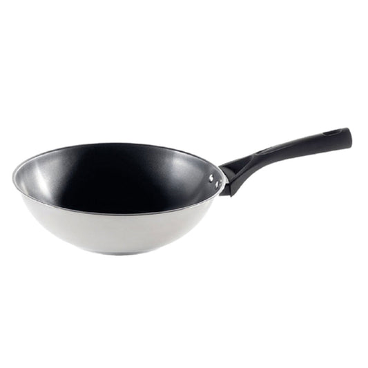Wokpanne Pyrex Expert Rustfritt stål (Ø 28 cm)