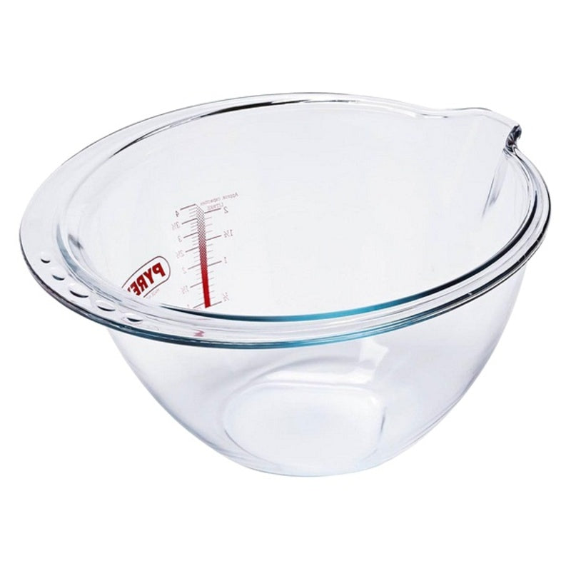Målebolle Pyrex Prep&Store Px Gjennomsiktig Borosilikatglass (23 x 15 x 6,5 cm - 1,1 l)