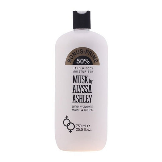 Fuktighetsgivende bodylotion Musk Alyssa Ashley Musk (750 ml)