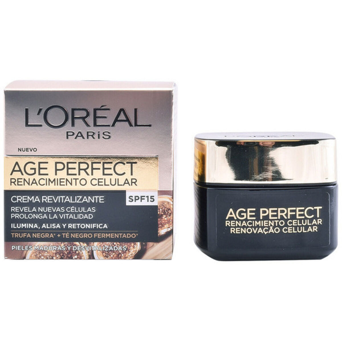 Næringsgivende dagkrem L'Oreal Make Up Age Perfect SPF 15 (50 ml) (50 ml)