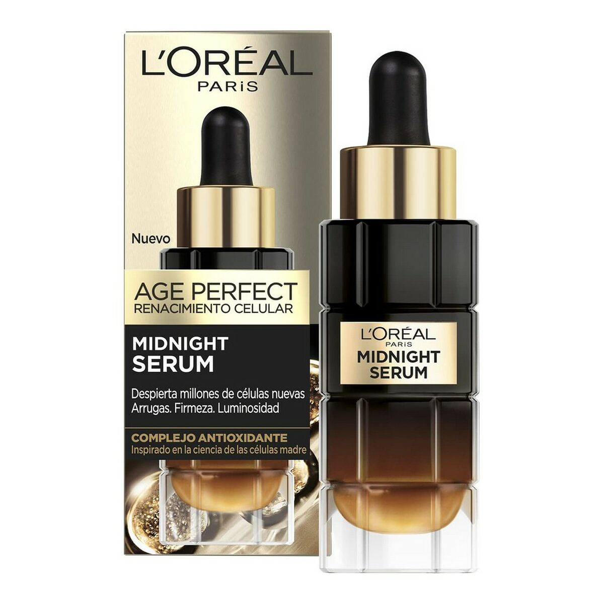 Anti-aldringsserum for Kveldstid L'Oreal Make Up Age Perfect (30 ml)