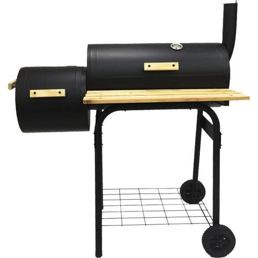 Kullgrill med Lokk og, Hjul Green Boheme Svart
