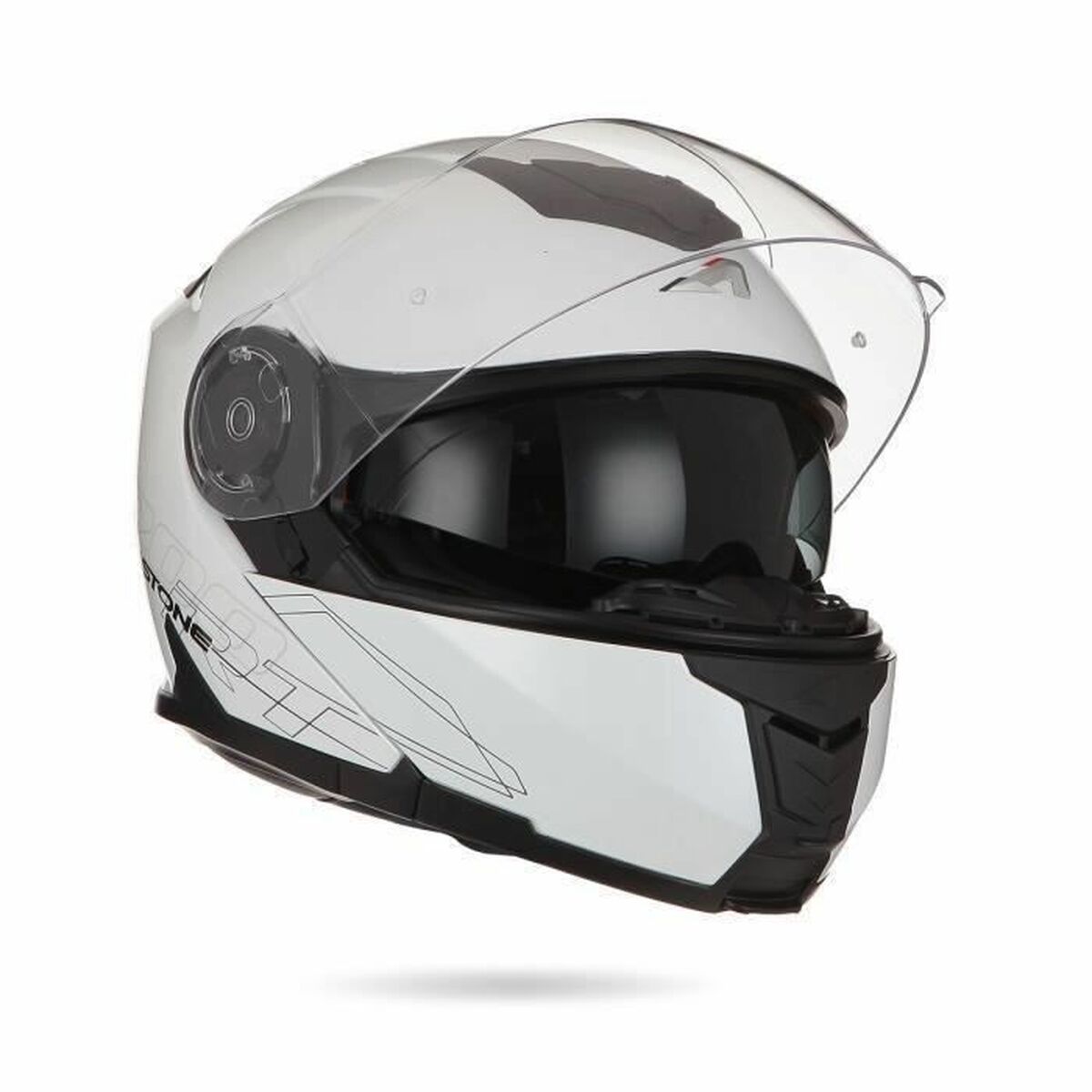 Hjelm Astone Helmets RT1200 Hvit Moduler