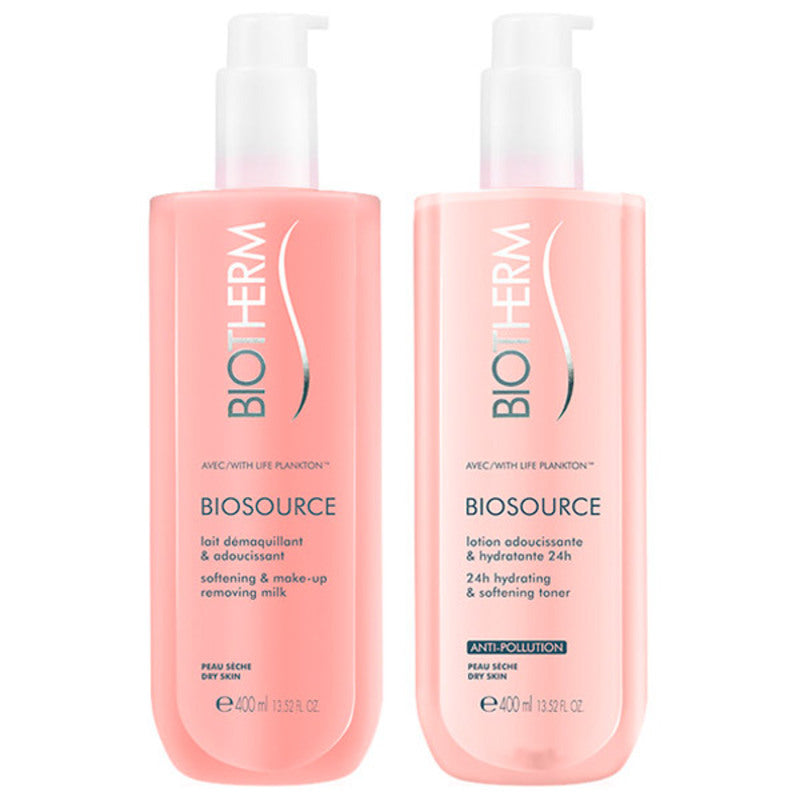 Kosmetisk sett kvinner Biosource Duo Biotherm (2 pcs) Tørr hud