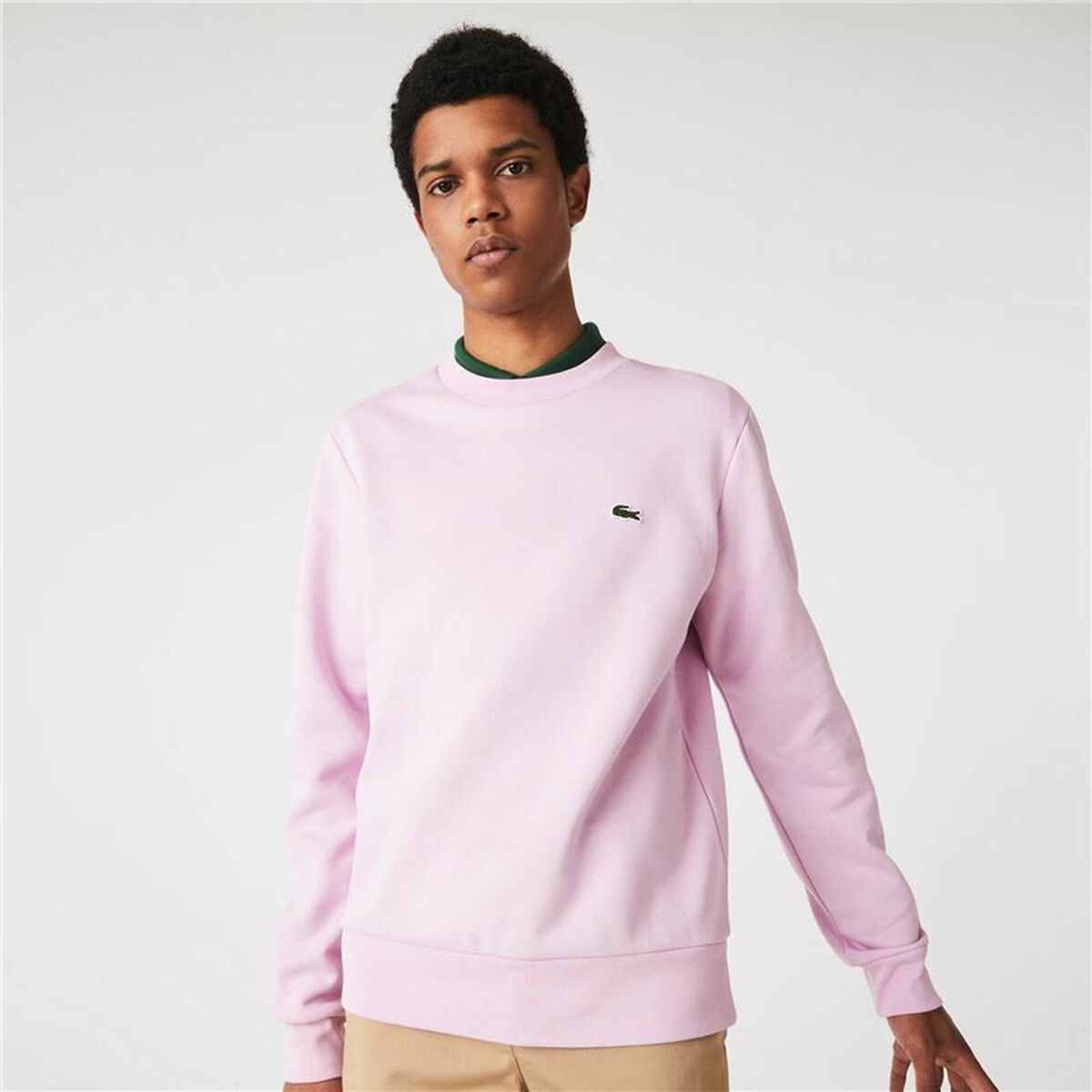 Sweaters uten Hette til Menn Lacoste Rosa