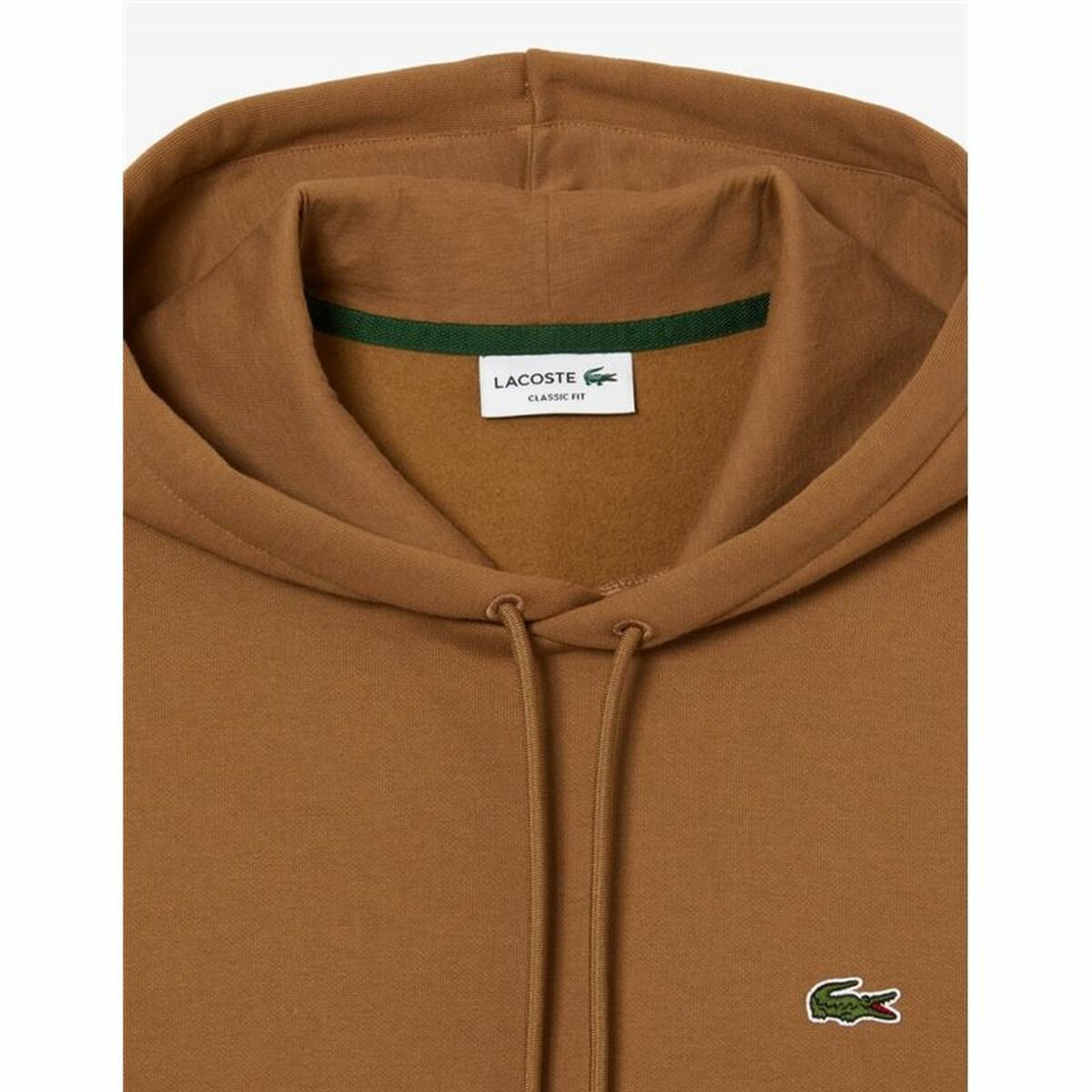 Hettegenser til Menn Lacoste Sweatshirt Gyllen