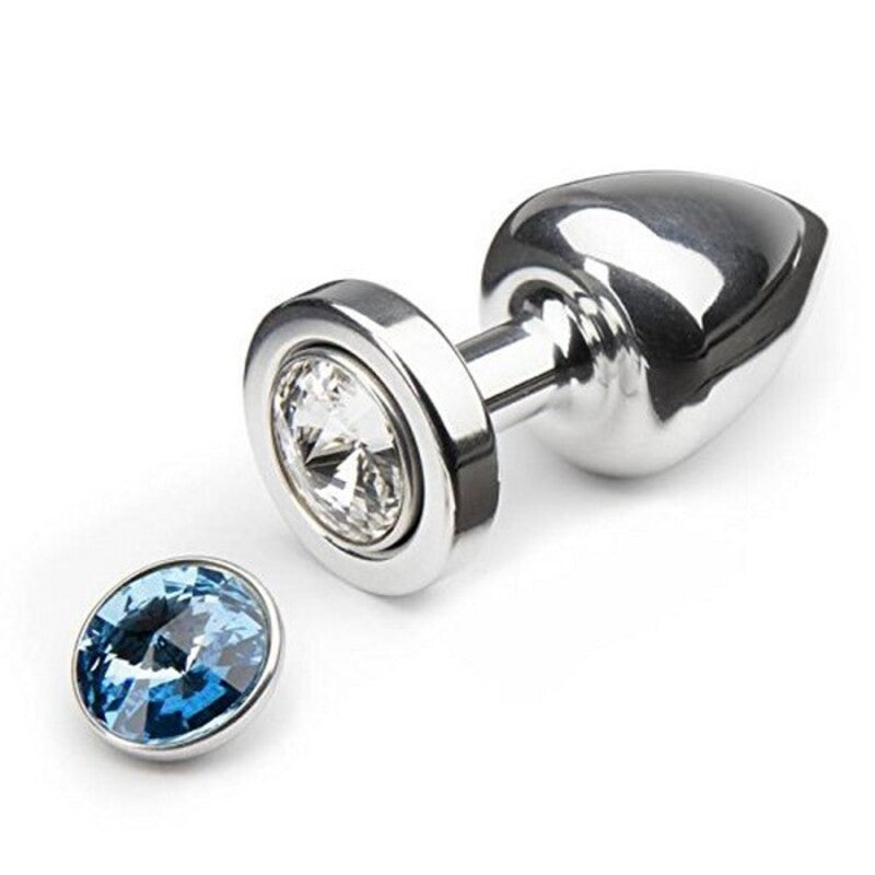 Anni Buttplugg Magnetrosa og Blå 30 mm Diogol 65378