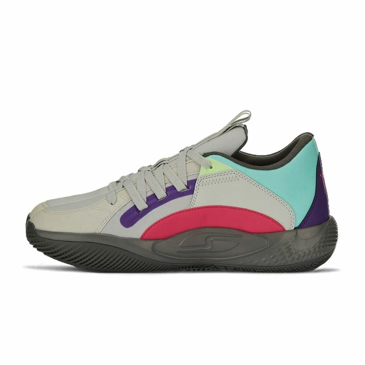 Basketballsko for voksne Puma Court Rider Chaos Da Grå