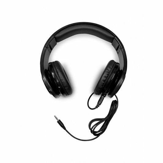 Hodetelefoner med Mikrofon Urban Factory HLP03UF              Svart