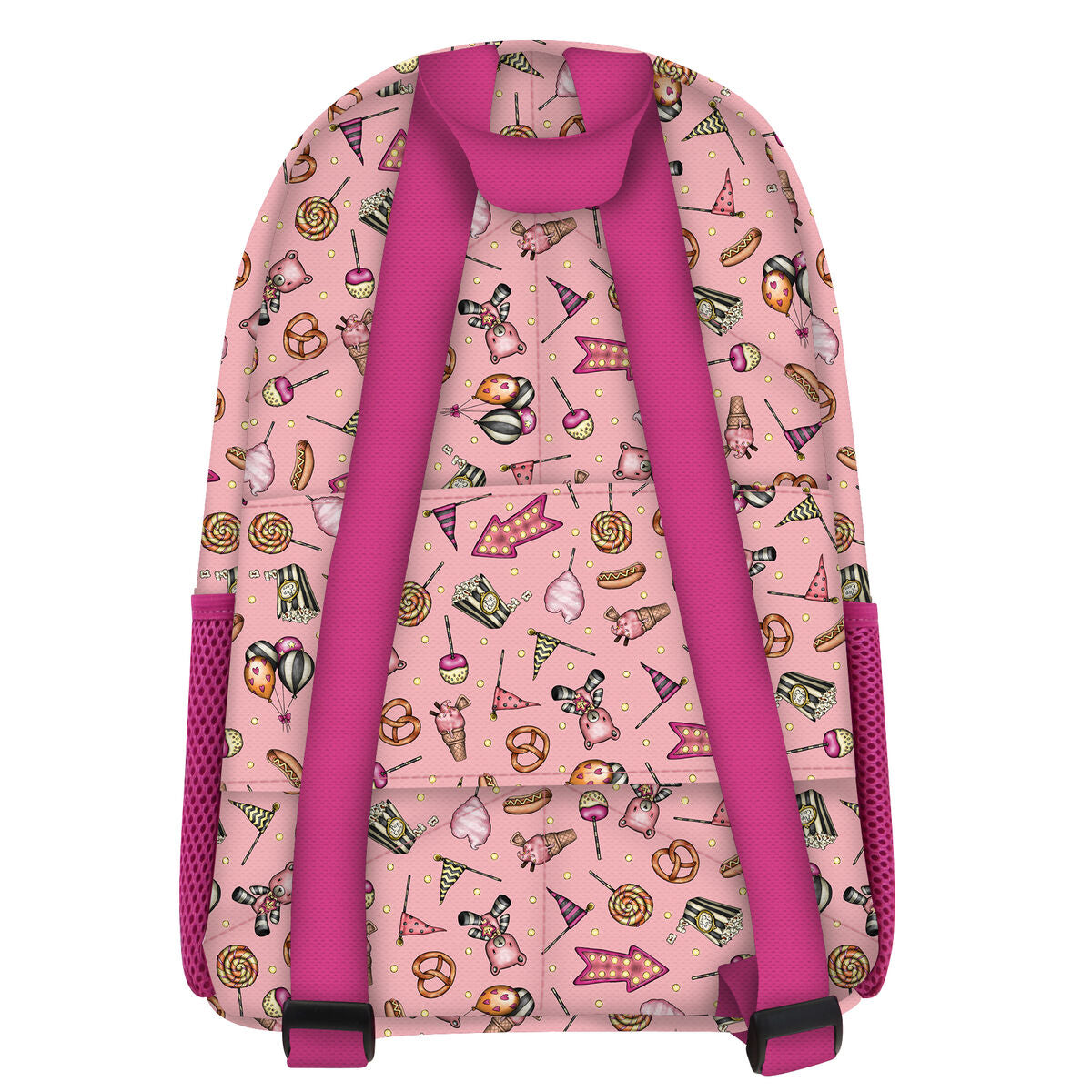 Skolebag Gorjuss Carousel Mini Laksefarget (26 x 34 x 11.4 cm)