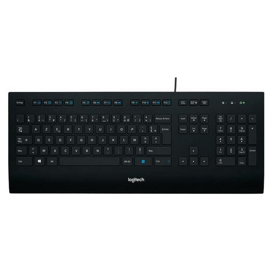 Tastatur Logitech K280E  Svart AZERTY