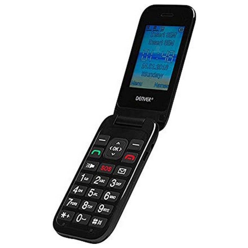 Mobil telefon for eldre voksne Denver Electronics BAS-24200M 2.4" 750 mAh